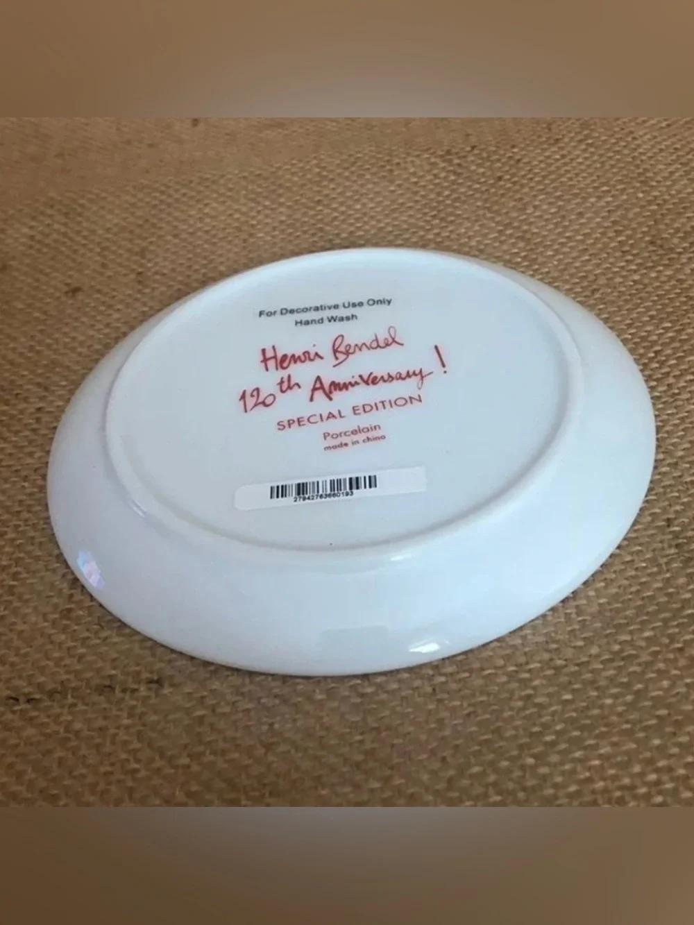 Henri Bendel Heritage Ring Dish & Tissue Paper Bundle
